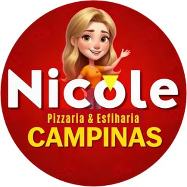 Logotipo da Nicole Pizzaria & Esfiharia Campinas, cliente da Assessoria Univision