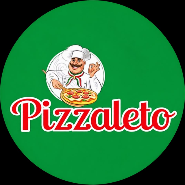 Logotipo da Pizzaleto, cliente da Assessoria Univision